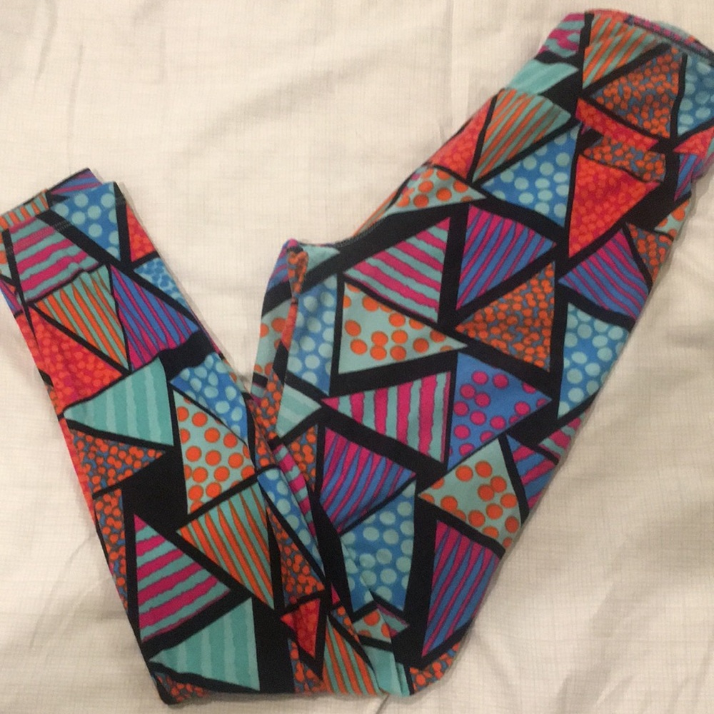 Fun Colorful LLR LuLaRoe OS leggings